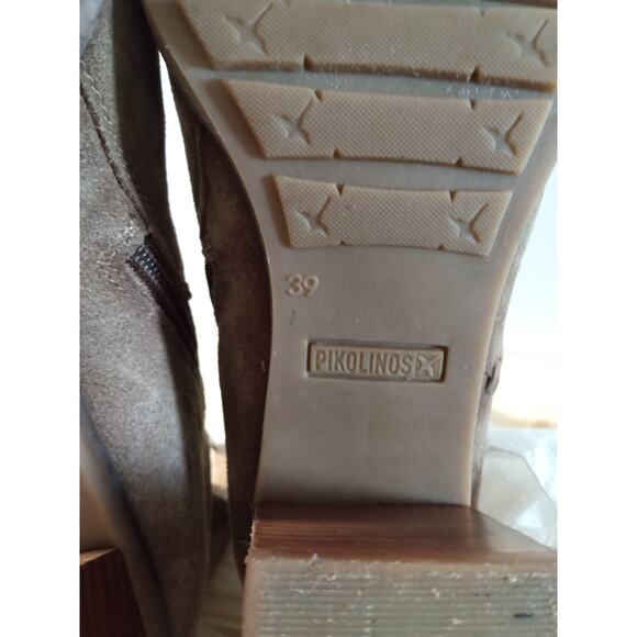 Pikolinos, Pompeya Ankle Boots Block Heeled Suede 39/8 - Picture 9 of 15